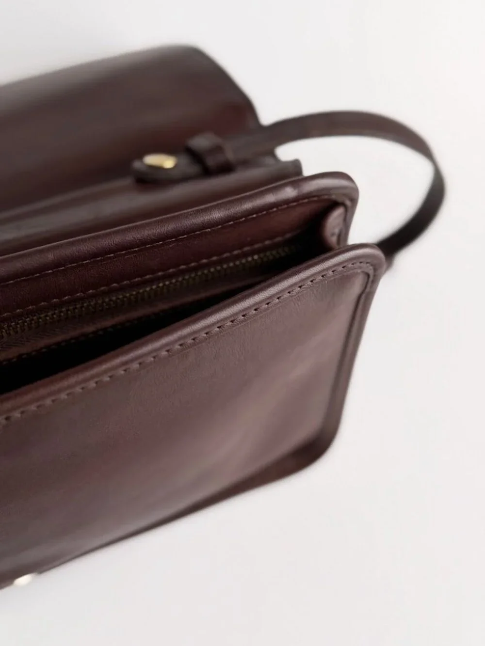 Vintage Coach 9091 Tribeca Convertible Clutch USA Mahogany Shoulder Crossbody 19